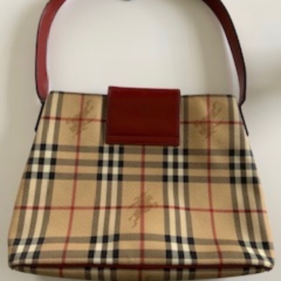 Burberry Rare Vintage Nova Check Mini Shoulder Bag - Picture 2 of 6
